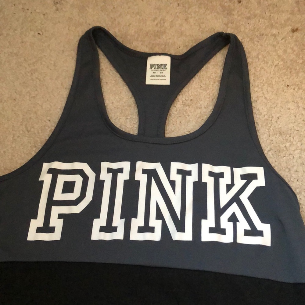 PINK Racerback Athletic Tank - Picture 2 of 4